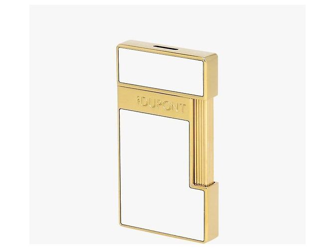 St Dupont Accendino Slimmy in oro bianco - vista 6