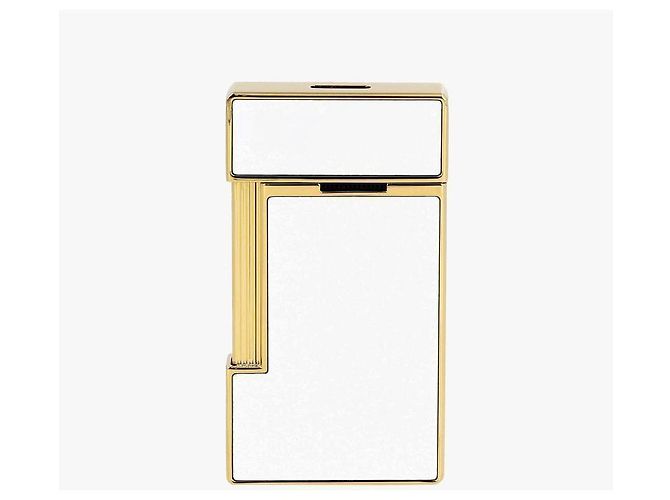 St Dupont Accendino Slimmy in oro bianco - vista 7