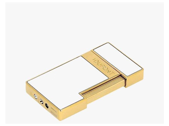St Dupont Accendino Slimmy in oro bianco - vista 8