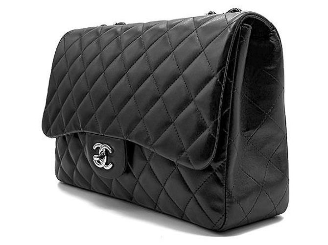 Chanel Classic Lambskin Jumbo Nero - vista 2