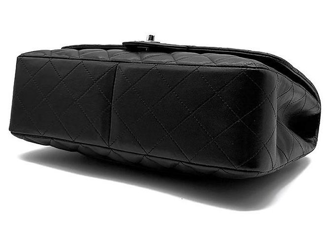 Chanel Classic Lambskin Jumbo Nero - vista 7