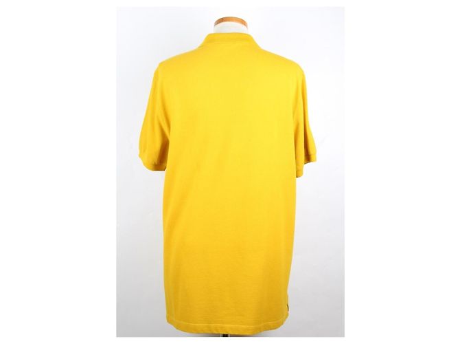 Burberry PK Kurzarm-Poloshirt mit besticktem Logo Gelb - Ansicht 5