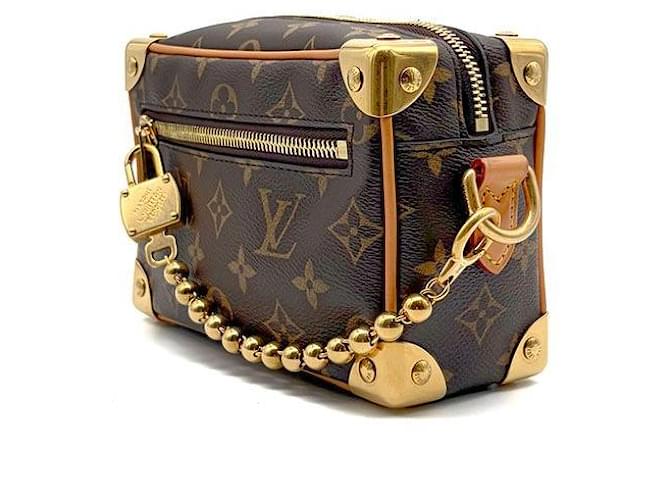 Louis Vuitton Monogram Mini Soft Trunk Castaño - vista 2