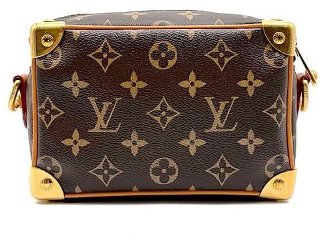 Louis Vuitton Monogram Mini Soft Trunk Castaño - vista 3