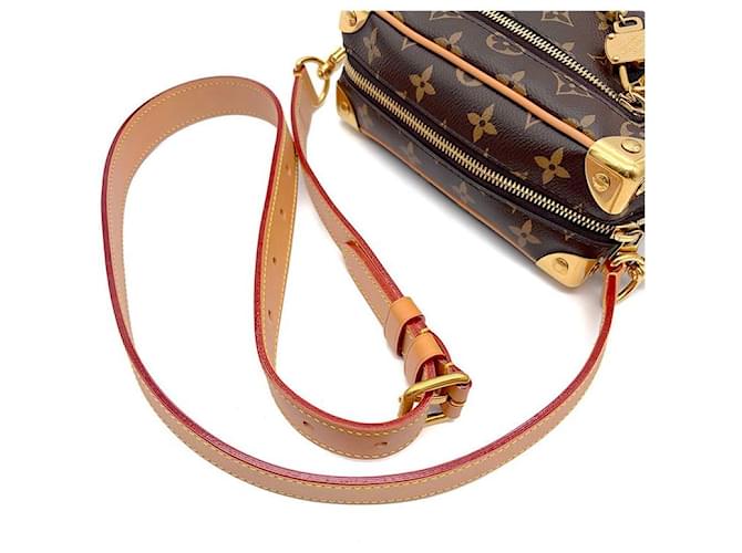 Louis Vuitton Monogram Mini Soft Trunk Castaño - vista 5