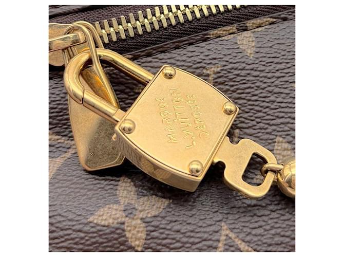 Louis Vuitton Monogram Mini Soft Trunk Castaño - vista 8