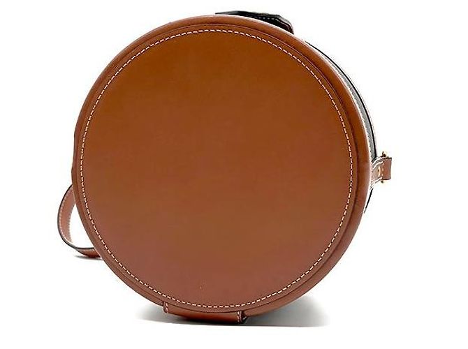 Céline Triomphe Tambour Schultertasche Medium Braun - Ansicht 7