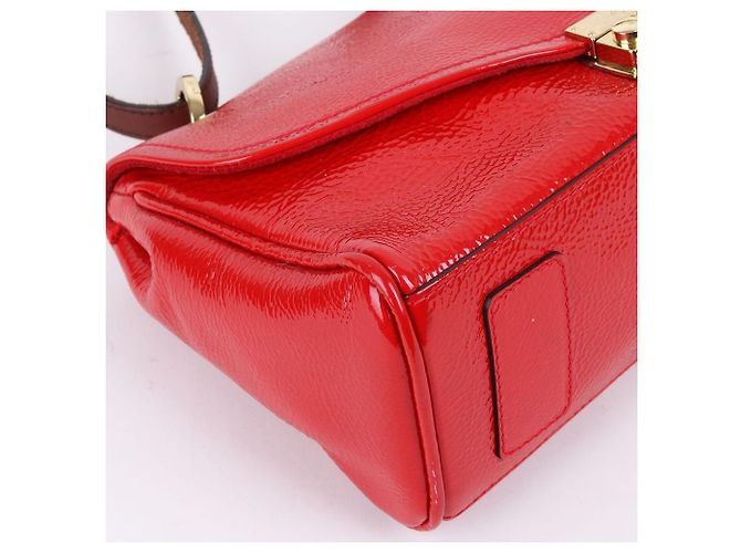 Mulberry Borsa a tracolla piccola in vernice da donna Rosso - vista 10