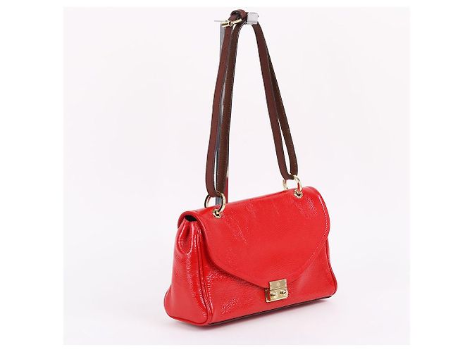 Mulberry Borsa a tracolla piccola in vernice da donna Rosso - vista 4