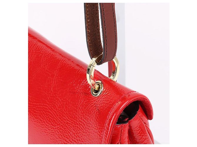Mulberry Borsa a tracolla piccola in vernice da donna Rosso - vista 6