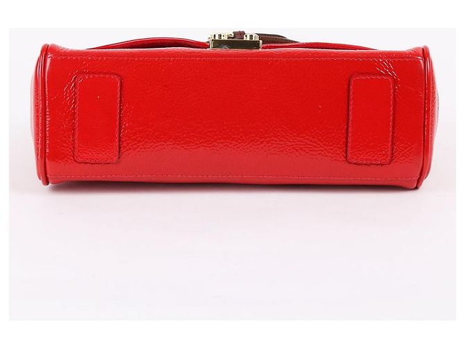Mulberry Borsa a tracolla piccola in vernice da donna Rosso - vista 8
