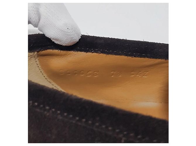 Gucci Mocassini in camoscio da uomo - vista 8