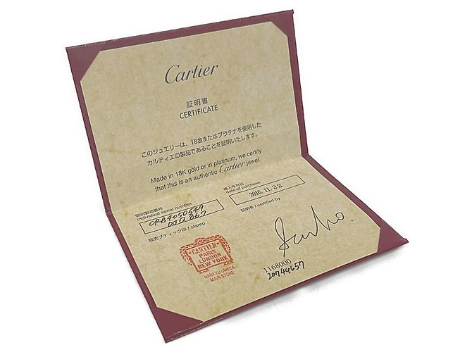 Cartier Love Ehering 1 Diamant 18K Weißgold mit Diamant Silber - Ansicht 6