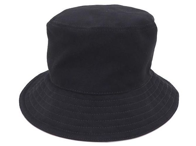 Miu Miu Cappello bucket in velluto di cotone da donna Nero - vista 4
