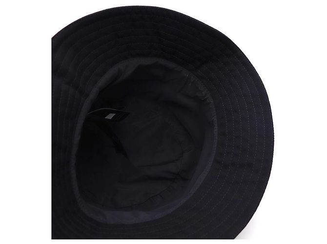 Miu Miu Cappello bucket in velluto di cotone da donna Nero - vista 6