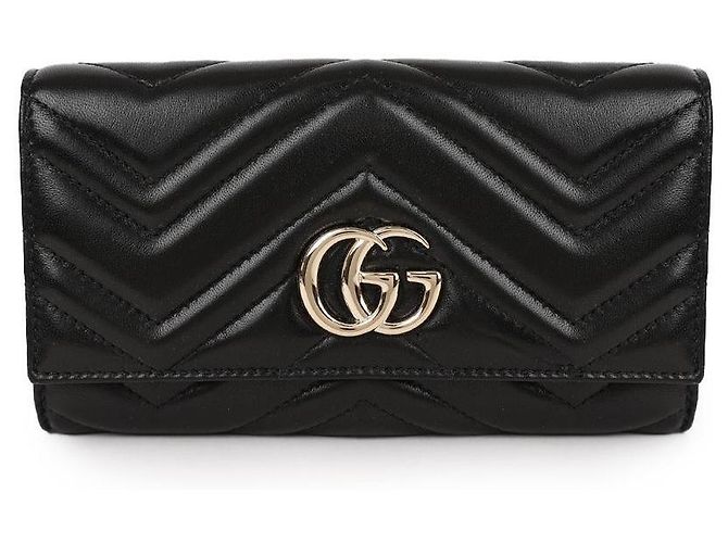 Gucci GG Marmont Langbeutel Schwarz - Ansicht 3