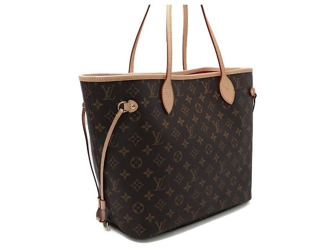 Louis Vuitton Borsa Shopper Tote Neverfull MM in tela Monogram Multicolore - vista 4