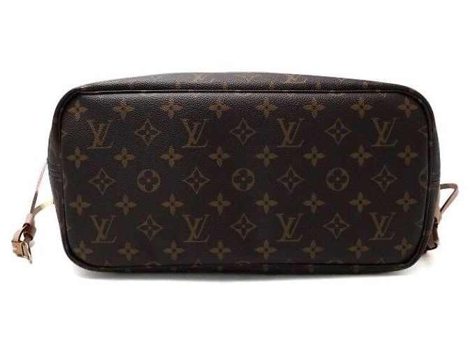 Louis Vuitton Borsa Shopper Tote Neverfull MM in tela Monogram Multicolore - vista 8
