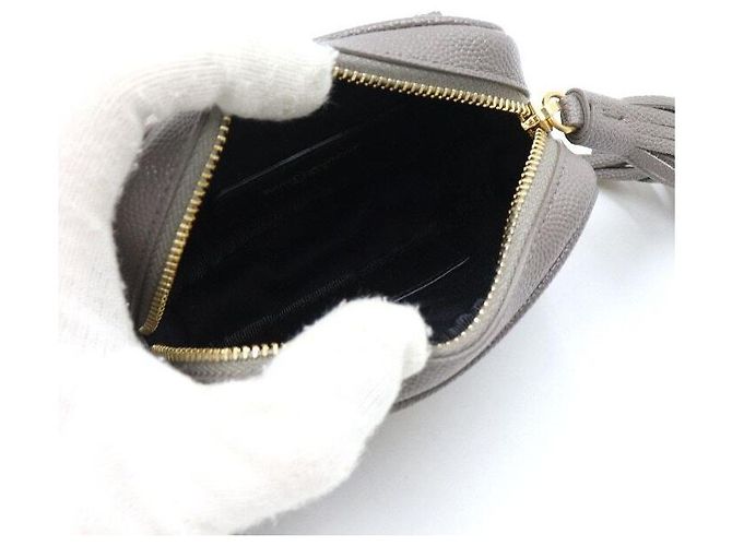 Saint Laurent Borsa camera per neonati Monogram Lou Quilting con catena dorata - vista 5