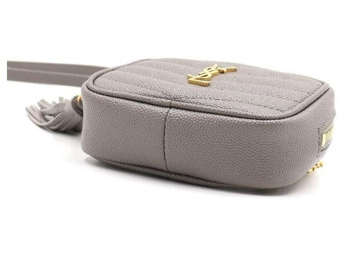 Saint Laurent Borsa camera per neonati Monogram Lou Quilting con catena dorata - vista 6