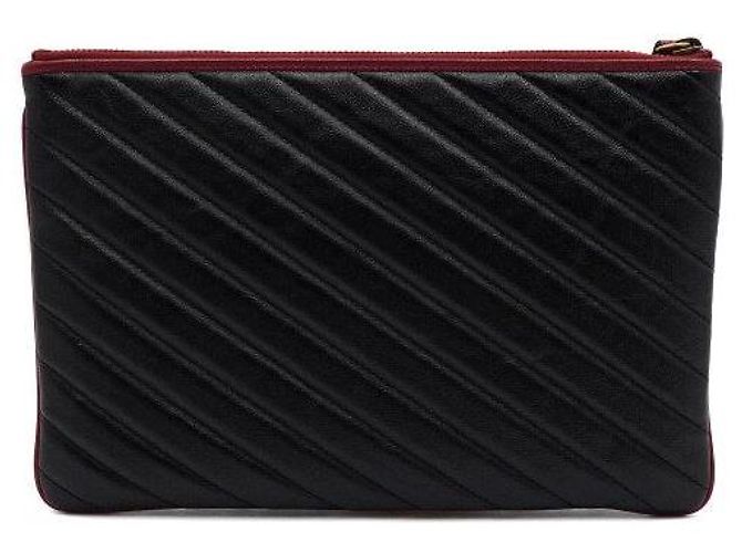 Gucci Clutch matelassé nera Nero - vista 4