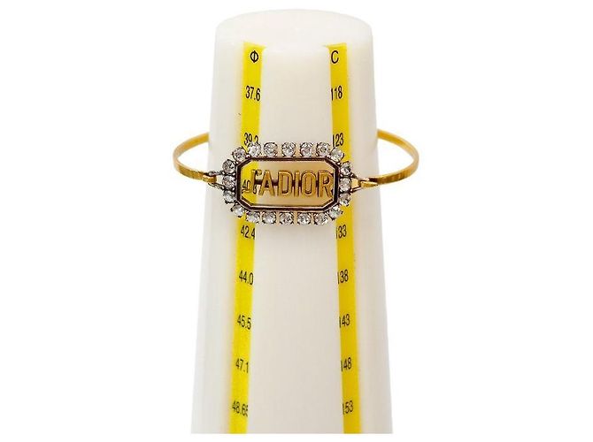 Dior Cubic Gold Armreif - Ansicht 7