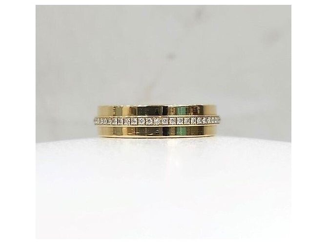 Tiffany & Co Gelber Diamantring, Gelbgold, Größe - Ansicht 3