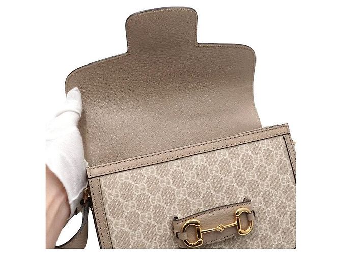 Gucci Borsa a tracolla e crossbody GG Supreme Canvas Horsebit - vista 6