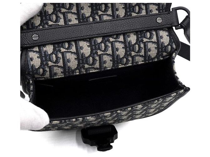Dior Borsa a tracolla e borsa a spalla da uomo Oblique Gallop Mini - vista 5