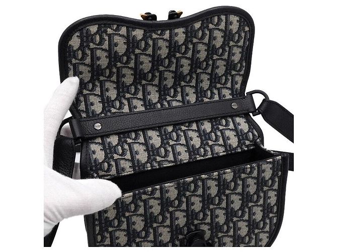 Dior Borsa a tracolla e borsa a spalla da uomo Oblique Gallop Mini - vista 6