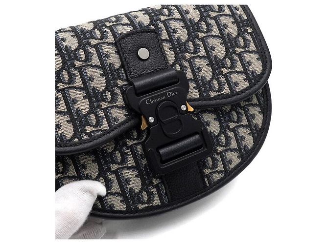 Dior Borsa a tracolla e borsa a spalla da uomo Oblique Gallop Mini - vista 8