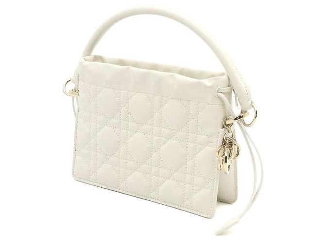 Borsa Lady Dior Milly Mini Tote e tracolla a catena - vista 2