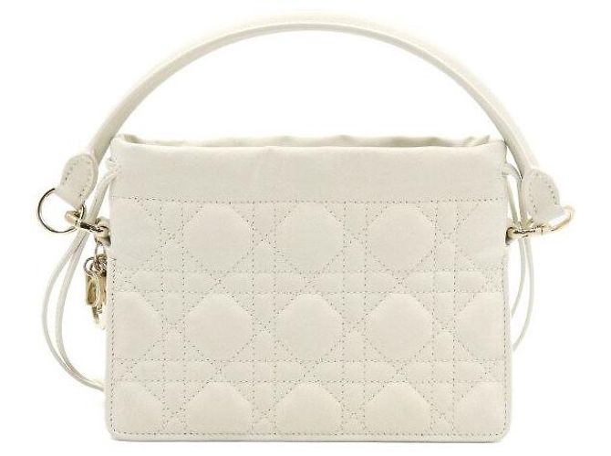 Borsa Lady Dior Milly Mini Tote e tracolla a catena - vista 4