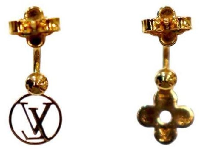 Louis Vuitton Orecchini Blooming Gold - vista 3