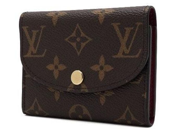 Louis Vuitton Portamonete e porta carte Monogram Rosalie - vista 3