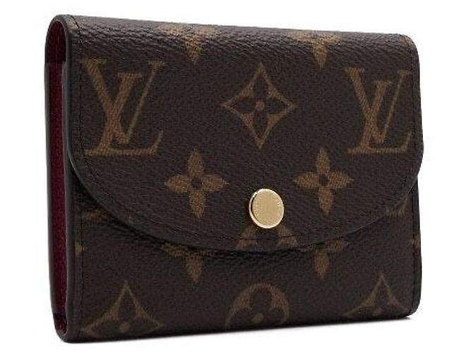 Louis Vuitton Portamonete e porta carte Monogram Rosalie - vista 4