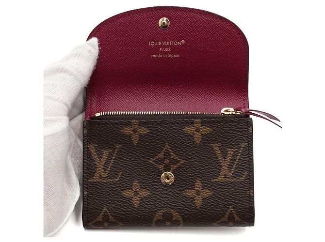 Louis Vuitton Portamonete e porta carte Monogram Rosalie - vista 7