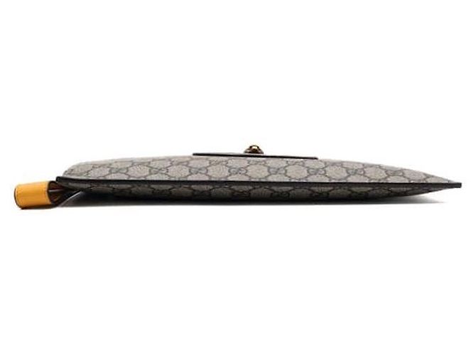 Gucci Supreme Canvas Neo Vintage Strap Pouch Clutch Bag - vue 7