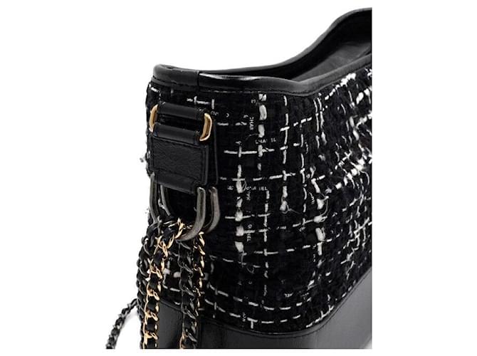 Chanel Borsa a tracolla hobo Nero - vista 11