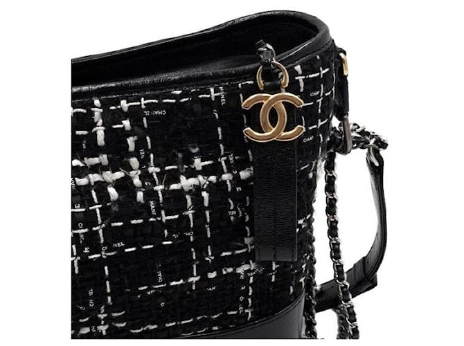 Chanel Borsa a tracolla hobo Nero - vista 12
