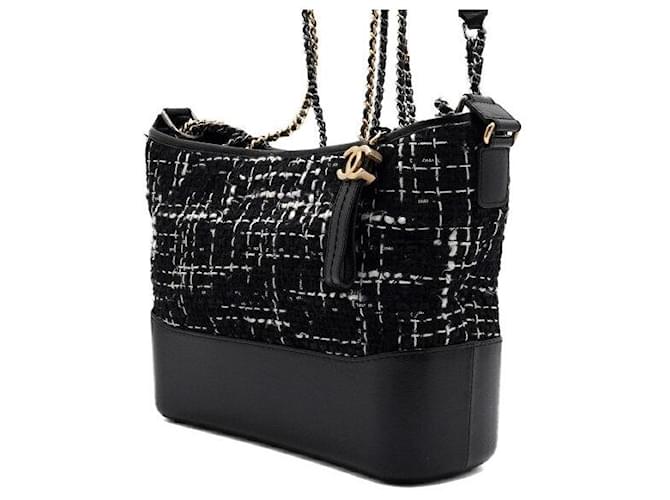 Chanel Borsa a tracolla hobo Nero - vista 2