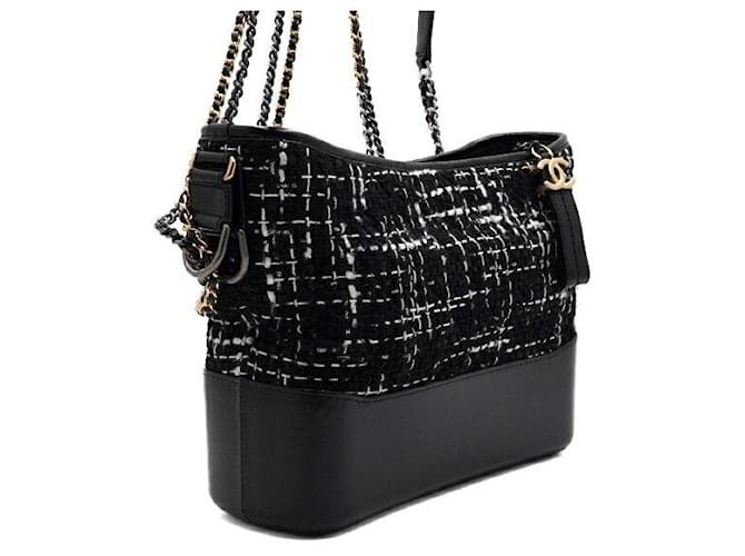 Chanel Borsa a tracolla hobo Nero - vista 3