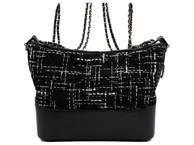 Chanel Borsa a tracolla hobo Nero - vista 4