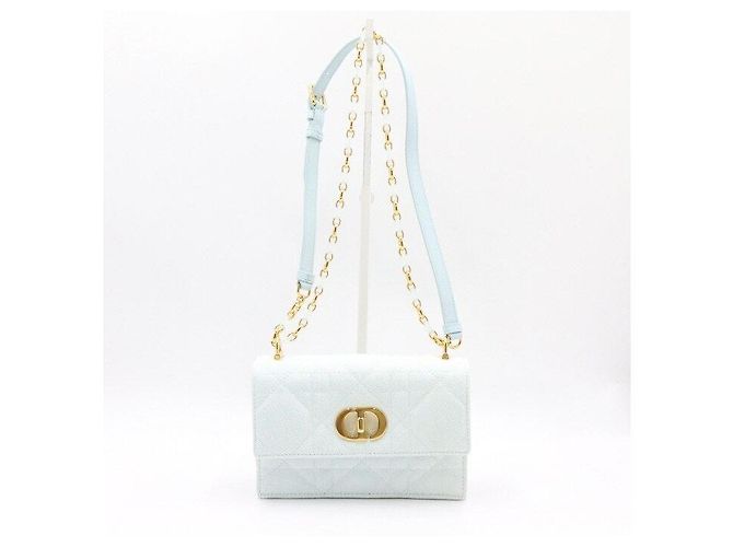 Dior Borsa Mini Miss Caro Season Denim Macro Cannage Crossbody Bag - vista 2