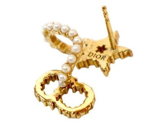 Dior Claire Perlenohrringe Golden - Ansicht 4