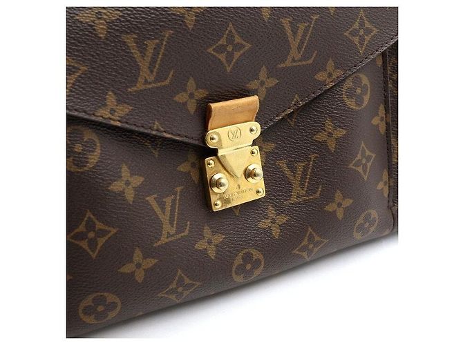 Louis Vuitton Borsa Tote e Borsa a Tracolla Metis in tela Monogram Multicolore - vista 7