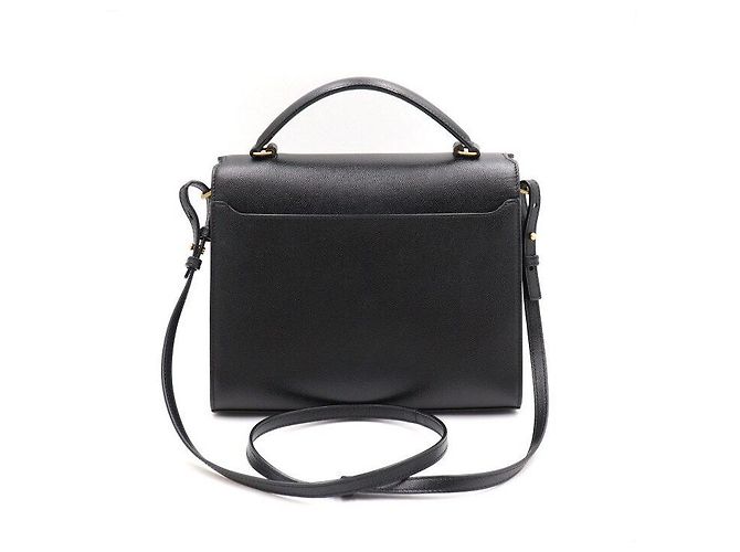 Saint Laurent Cassandra Medium Tote Bag und Schultertasche Schwarz - Ansicht 4