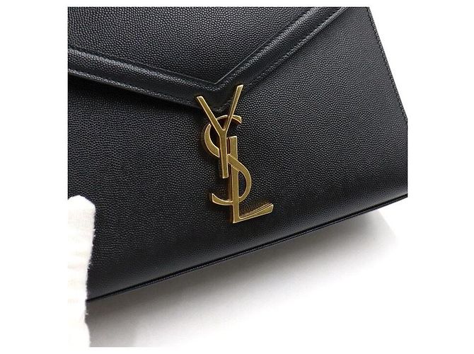 Saint Laurent Cassandra Medium Tote Bag und Schultertasche Schwarz - Ansicht 8