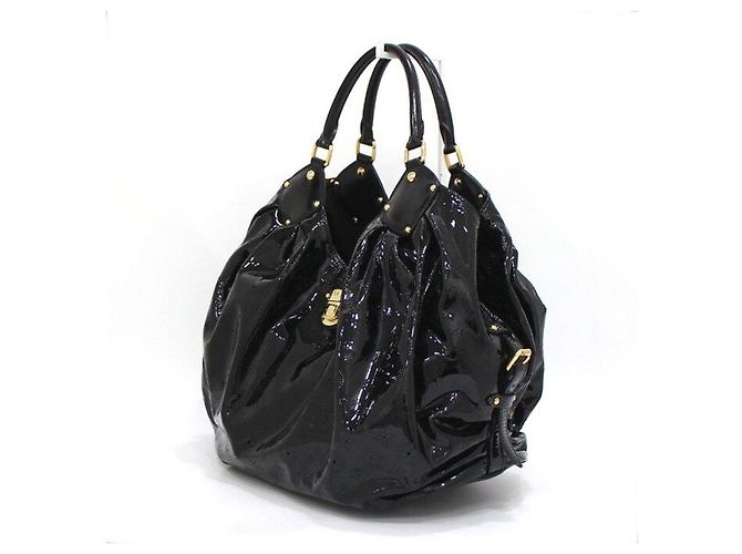 Louis Vuitton Borsa Tote e Borsa a Tracolla Mahina Patent Surya XL - vista 2