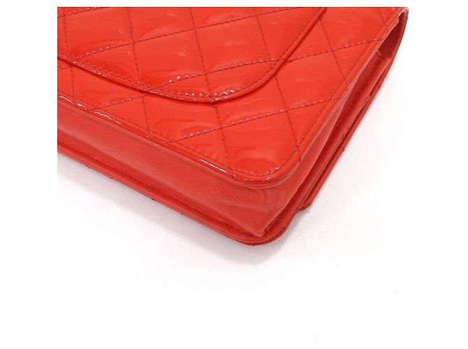 Chanel Borsa a tracolla WOC in vernice rossa Rosso - vista 7